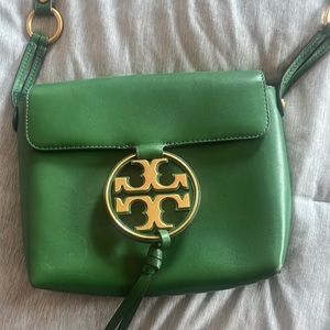 Green Tory Burch Purse